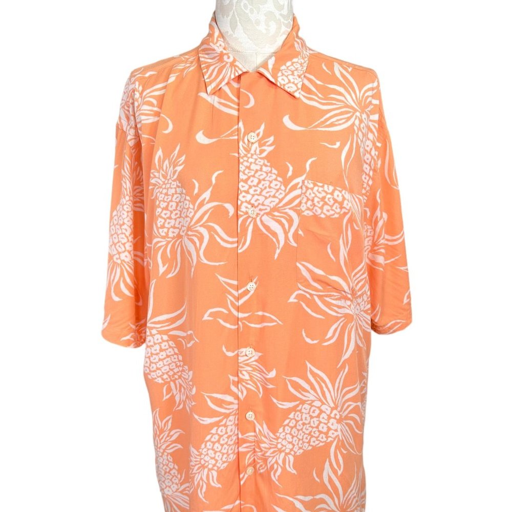 Polo Ralph Lauren Clayton Casual Button Down Pineapples Men's Medium